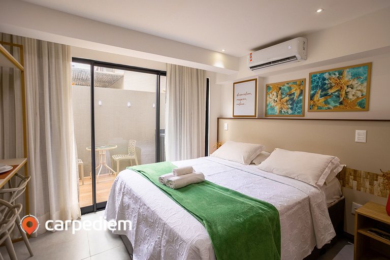 Restinga #008 - Studio beira mar by Carpediem