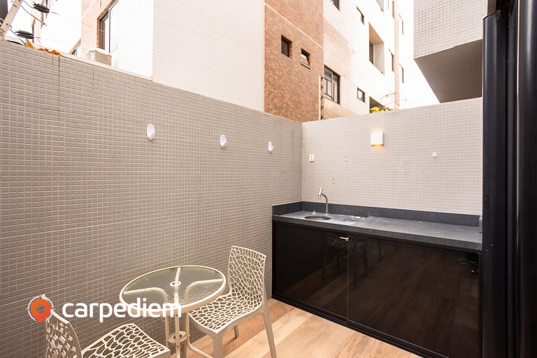 Restinga #008 - Studio com varanda by Carpediem