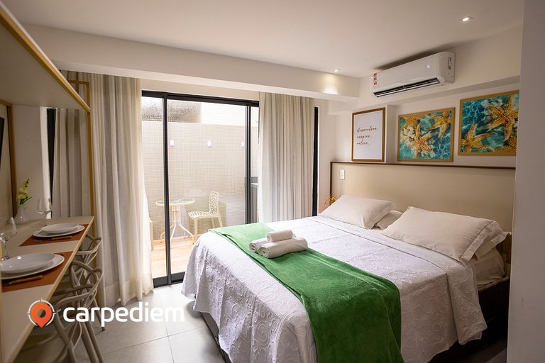 Restinga #008 - Studio beira mar by Carpediem