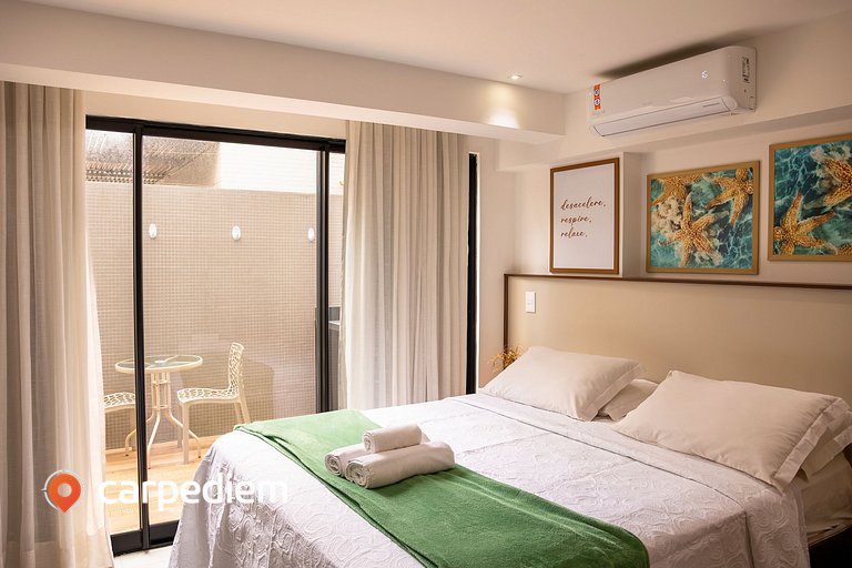 Restinga #008 - Studio beira mar by Carpediem