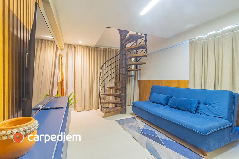 Tangaroa Flats #301 - Duplex em Ipojuca by Carpediem