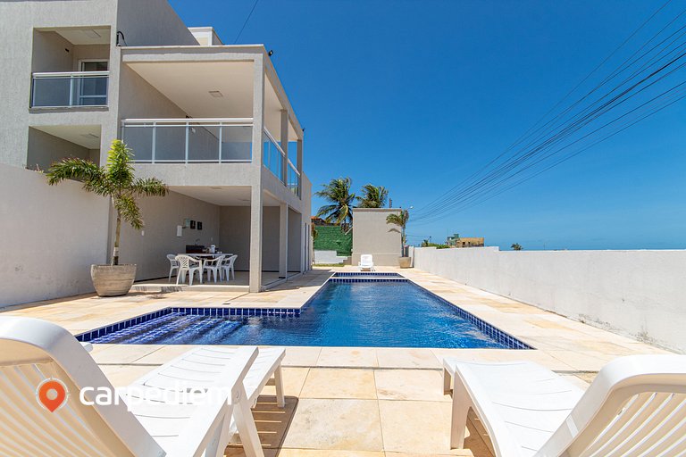 Exclusivo duplex em Porto das Dunas por Carpediem