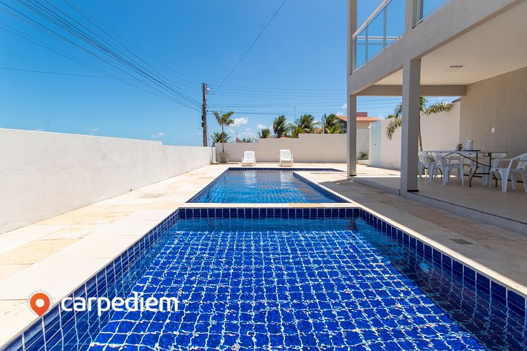 BeachTownhouses 4 - Triplex em Porto das Dunas by Carpediem