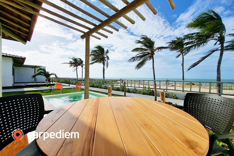 The Point Bangalô Pé na Areia em Fortim By Carpediem