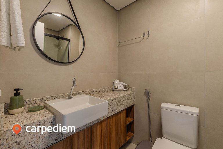 Beach Class Meireles - Vista Cidade by Carpediem