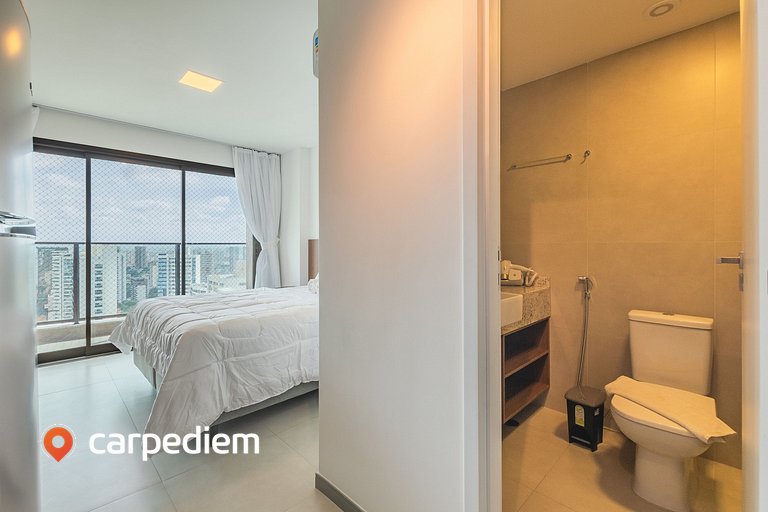 Beach Class Meireles - Vista Cidade by Carpediem