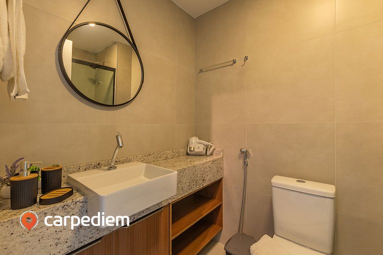 Beach Class Meireles - Vista Cidade by Carpediem