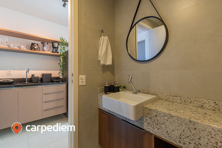 Beach Class Meireles - Vista Cidade by Carpediem