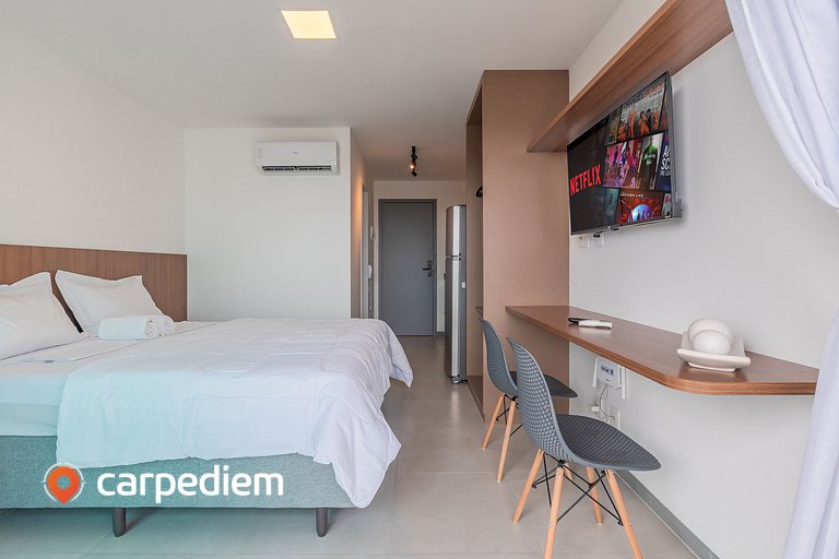 Beach Class Meireles - Vista Cidade by Carpediem