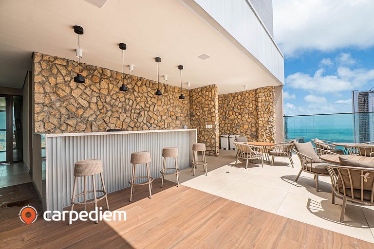 Beach Class Meireles - Vista Cidade by Carpediem