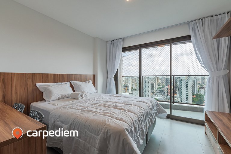 Beach Class Meireles - Vista Cidade by Carpediem