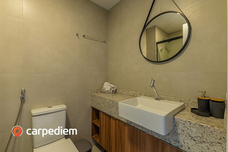 Beach Class Meireles - Vista Cidade by Carpediem