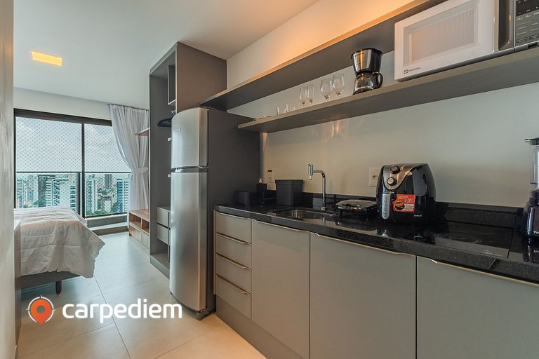 Beach Class Meireles - Vista Cidade by Carpediem