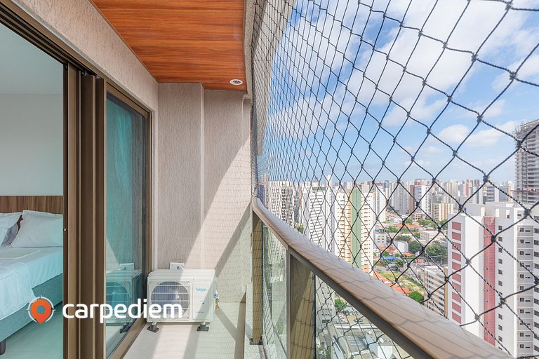 Beach Class Meireles - Vista Cidade by Carpediem