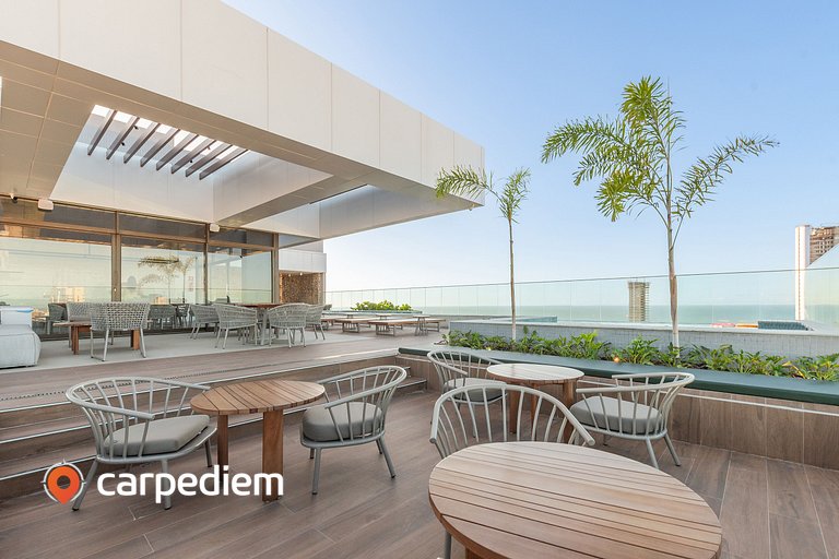 Beach Class Meireles - Vista Cidade by Carpediem