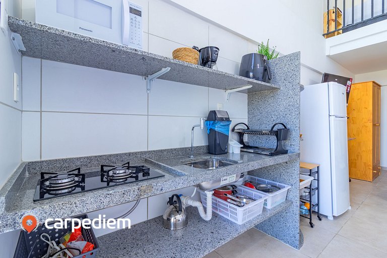 Cupe Suítes #215 - Studio beira mar by Carpediem