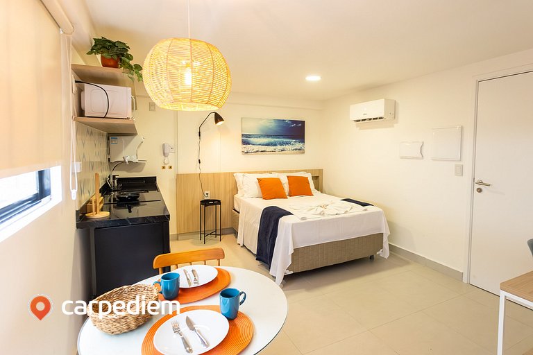 Áurea #408 - Studio em Cabo Branco by Carpediem