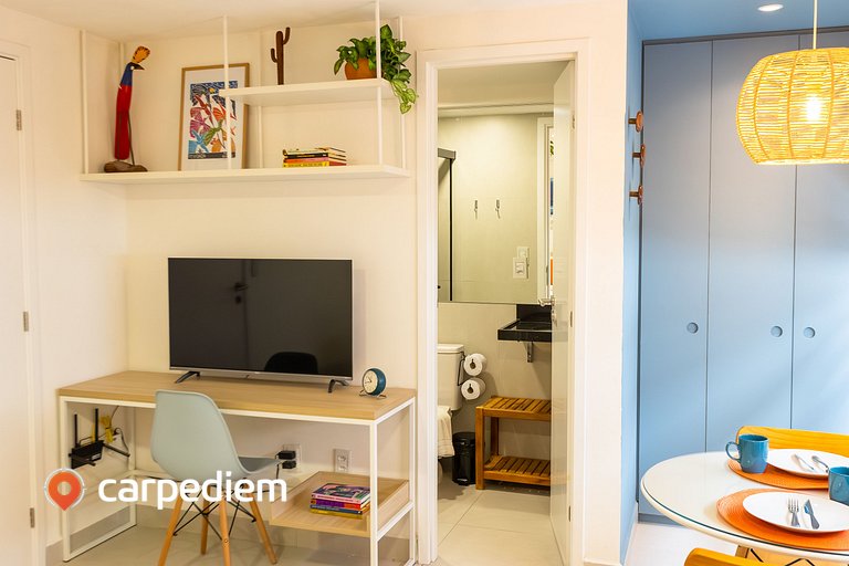 Áurea #408 - Studio em Cabo Branco by Carpediem