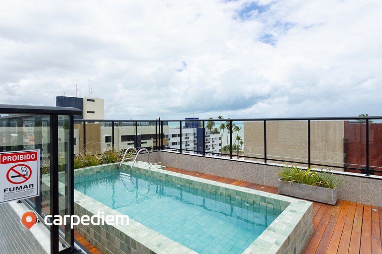 Áurea #408 - Studio em Cabo Branco by Carpediem