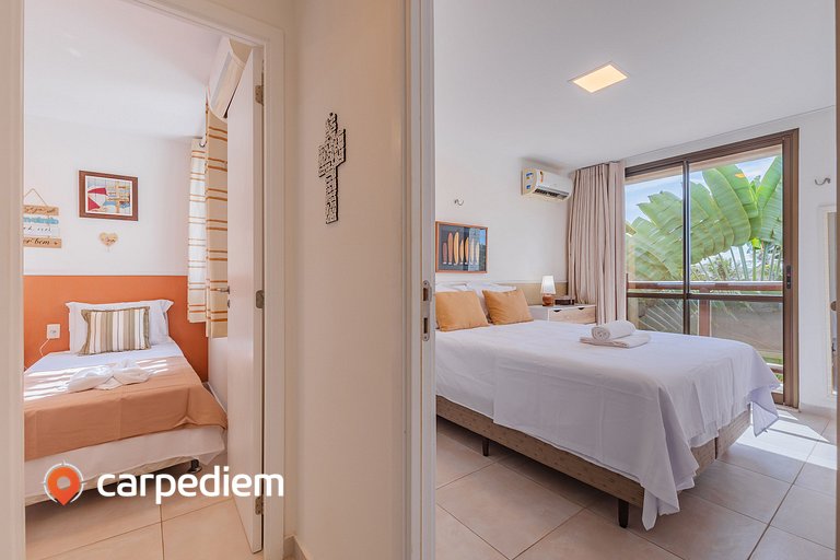 Wai Wai #A302 - Resort beira mar by Carpediem