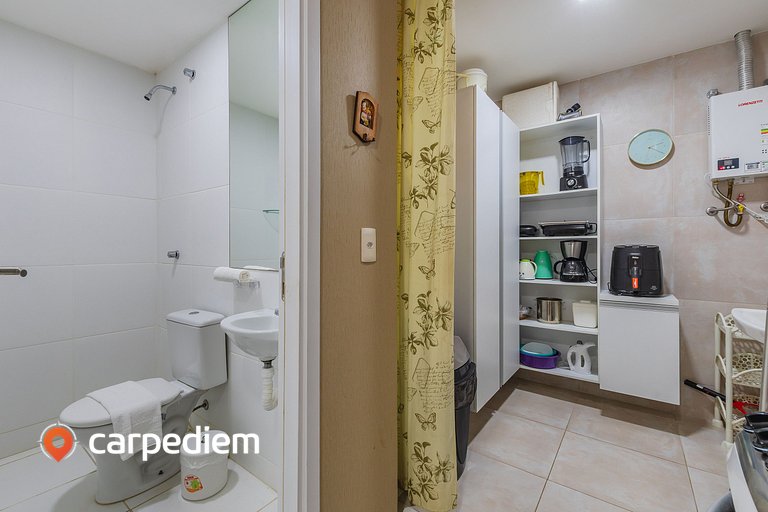 Wai Wai #A302 - Resort beira mar by Carpediem