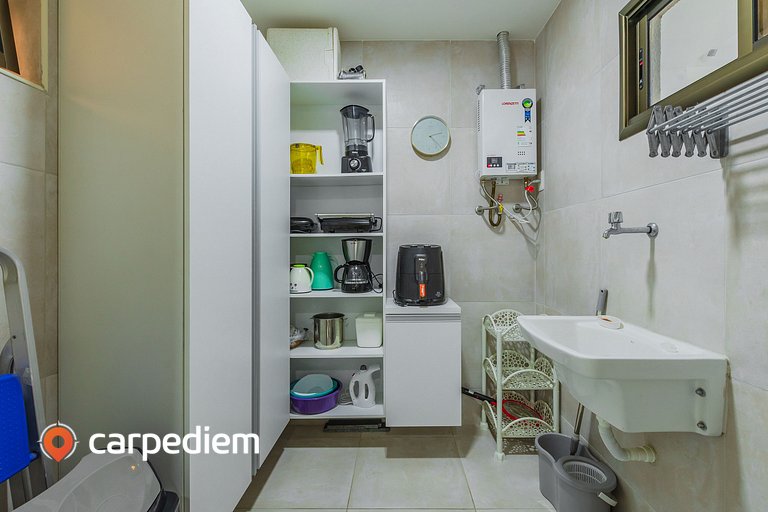 Wai Wai #A302 - Resort beira mar by Carpediem