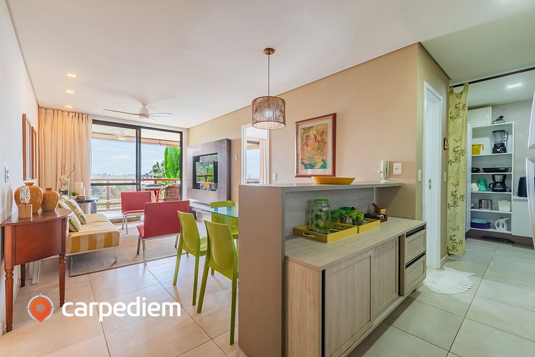 Wai Wai #A302 - Resort beira mar by Carpediem