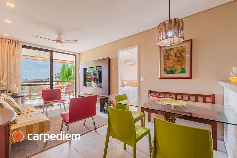 Wai Wai #A302 - Resort beira mar by Carpediem