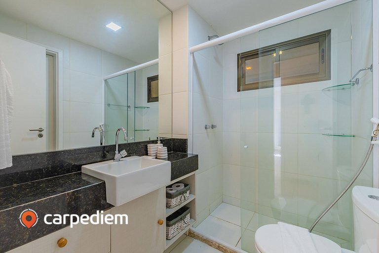 Wai Wai #A302 - Resort beira mar by Carpediem