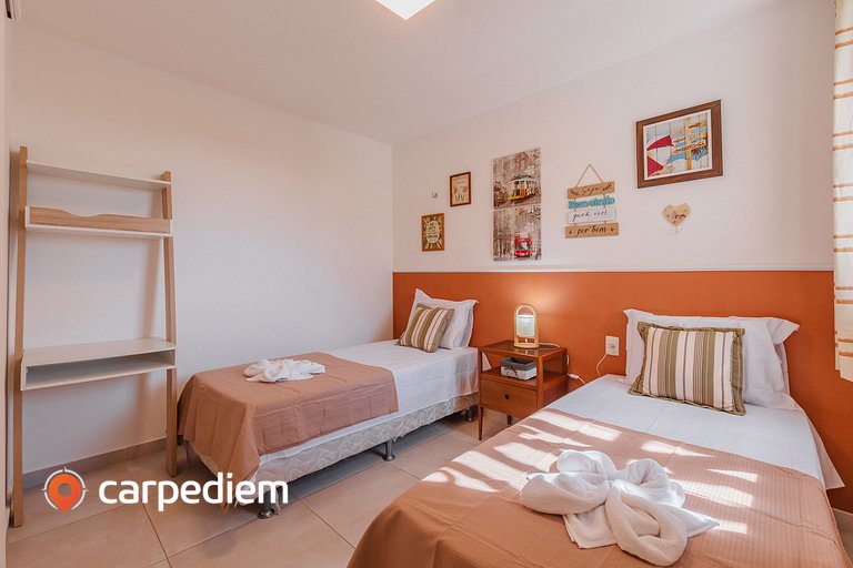 Wai Wai #A302 - Resort beira mar by Carpediem