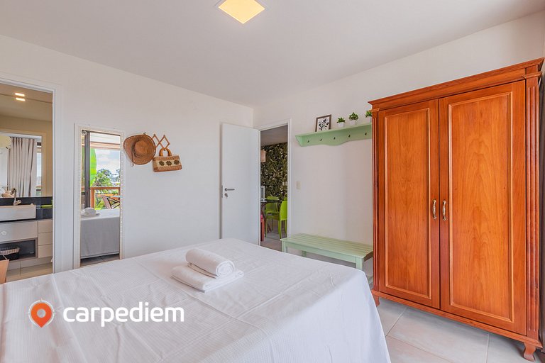 Wai Wai #A302 - Resort beira mar by Carpediem