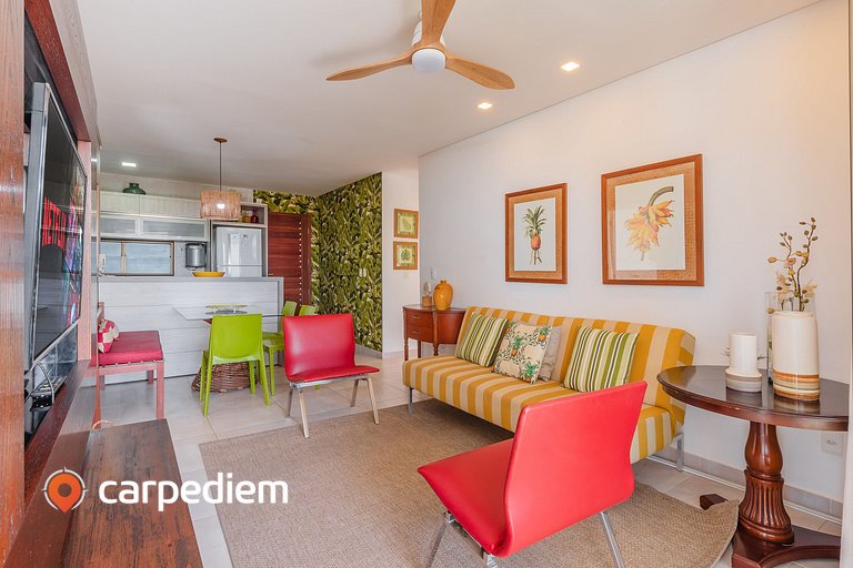 Wai Wai #A302 - Resort beira mar by Carpediem