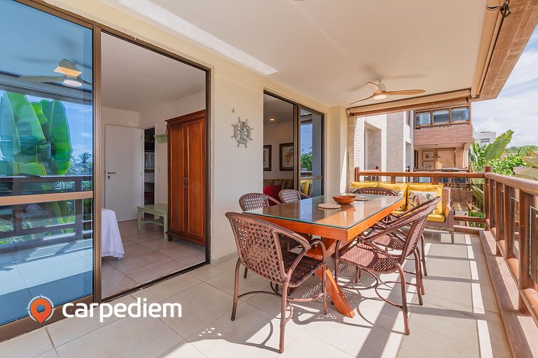 Wai Wai #A302 - Resort beira mar by Carpediem