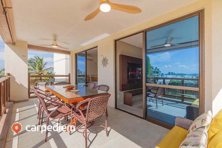 Wai Wai #A302 - Resort beira mar by Carpediem