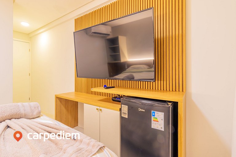 Rooftop Tamandaré #202 - Flat com varanda por Carpediem