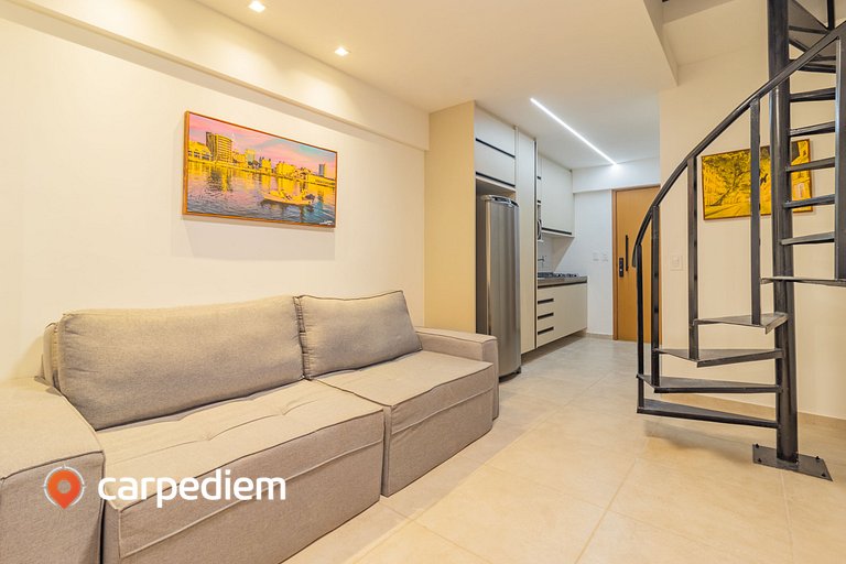 Cupe Suítes #213 - Duplex beira mar by Carpediem