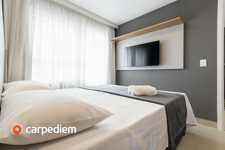 Apê completo Living Tirol Housi by Carpediem