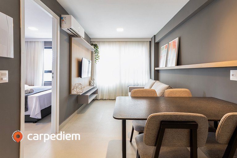 Apê completo Living Tirol Housi by Carpediem