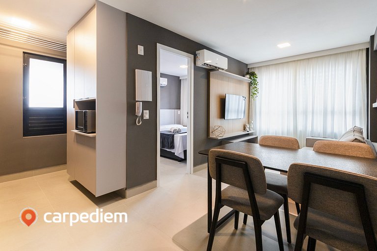 Apê completo Living Tirol Housi by Carpediem