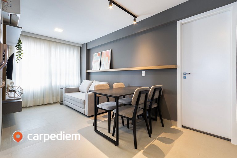 Apê completo Living Tirol Housi by Carpediem