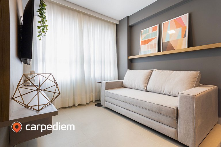 Apê completo Living Tirol Housi by Carpediem