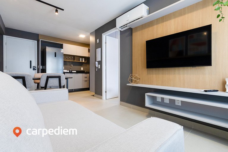 Apê completo Living Tirol Housi by Carpediem