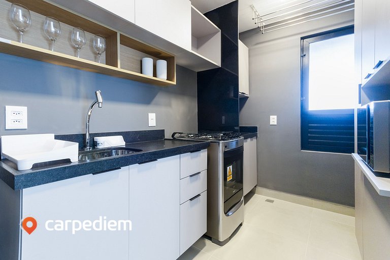 Apê completo Living Tirol Housi by Carpediem