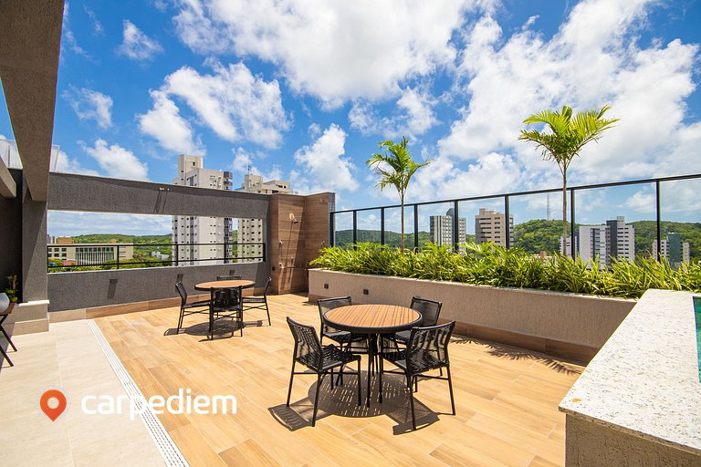 Apê completo Living Tirol Housi by Carpediem