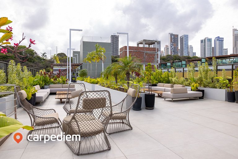 Jardins Almares #325 - Studio em Cabo Branco by Carpediem