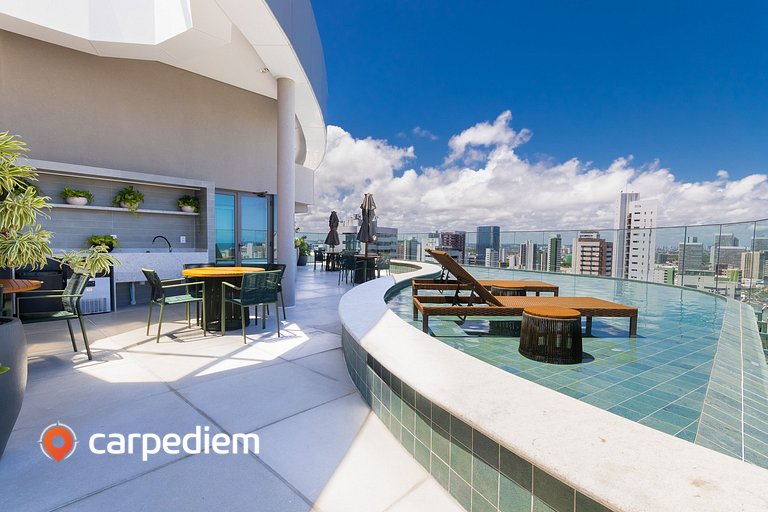 Praia de Gameleira Housi Studio p/2 by Carpediem