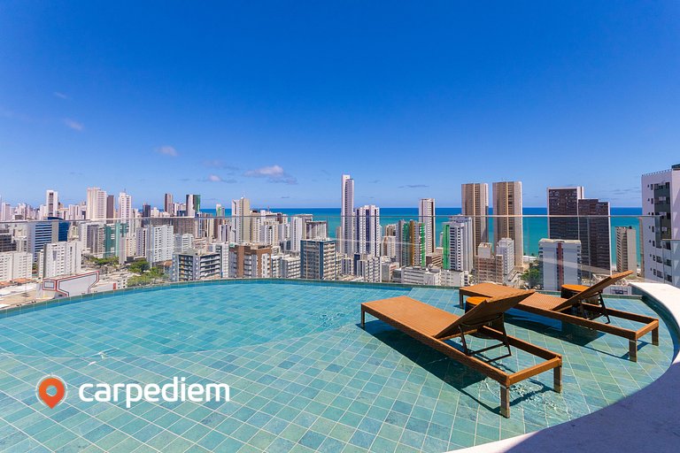 Praia de Gameleira Housi Studio p/2 by Carpediem