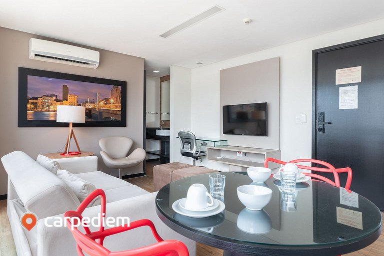 Home Stay #606 - Studio em Recife by Carpediem