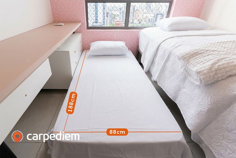 Tropical Hub #1702 - Apto em Manaíra by Carpediem