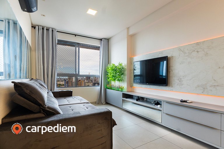 Tropical Hub #1702 - Apto em Manaíra by Carpediem